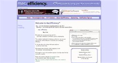 Desktop Screenshot of macefficiency.com